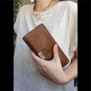 Leather Fossil wallet